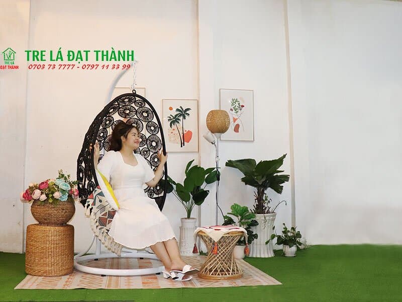 Ghế Mây Đung Đưa - GMDD033